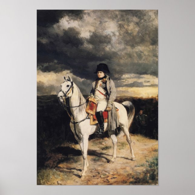 Napoleon Bonaparte på Horseback Poster (Framsidan)