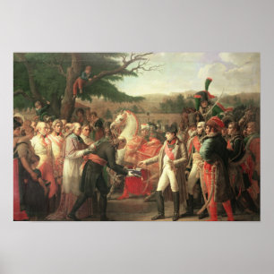 Napoleon Bonaparte Receive the Nycklar Poster