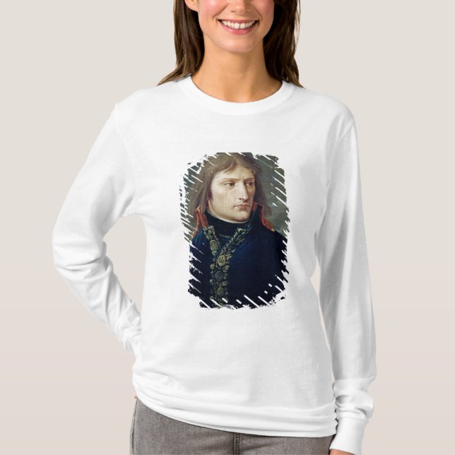 Napoleon Bonaparte som Allmän-i-Chef Tee (Framsida)