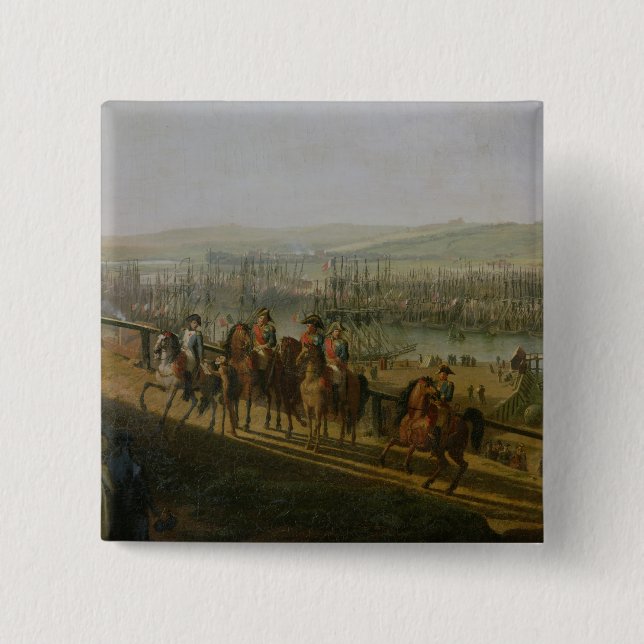 Napoleon Bonaparte som besöker lägret på Knapp (Framsida)