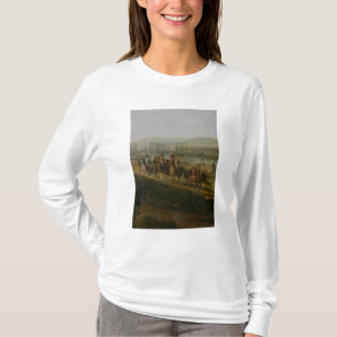 Napoleon Bonaparte som besöker lägret på Tee Shirt