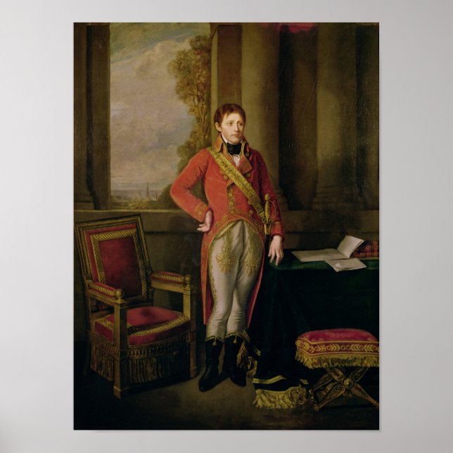 Napoleon Bonaparte som First Consul, 1799-1805 Poster (Framsidan)