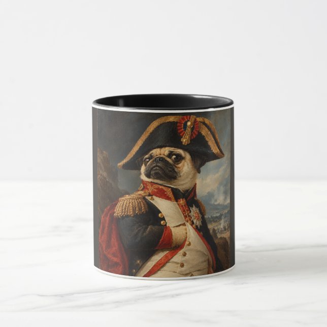 NAPOLEON BONAPARTE SÖT PUG Mugg (Center)