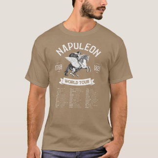 Napoleon Bonaparte Vår militära historia tjej T Shirt