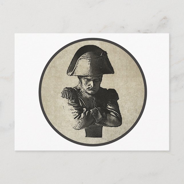 Napoleon Bonaparte Vykort (Framsida)