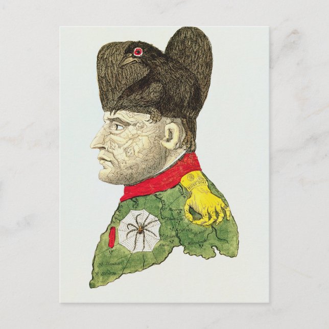 Napoleon Bonaparte Vykort (Framsida)