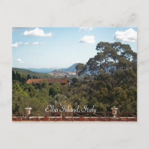 Napoleon Bonapartes Exile View. Elba Island. Vykort