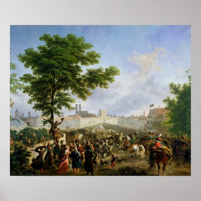 Napoleon Bonapartes inträde Poster (Framsidan)