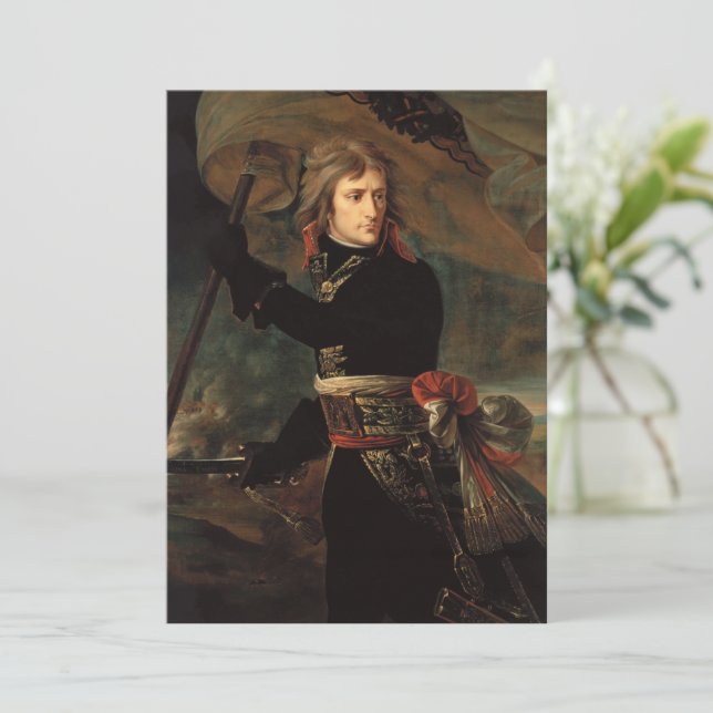 Napoleon Bonapartes Rally vid slaget vid Arcole Julkort (Stående Fram)