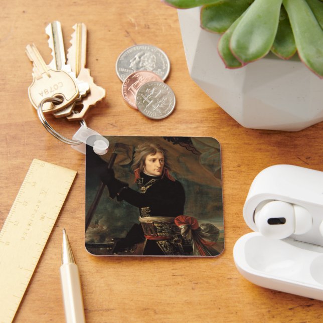 Napoleon Bonapartes Rally vid slaget vid Arcole Nyckelring (Skrivbord)