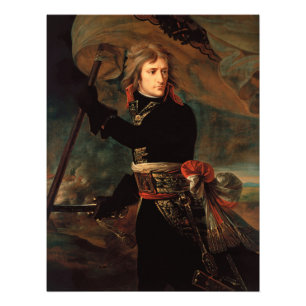 Napoleon Bonapartes samling vid slaget vid Arcole Fototryck