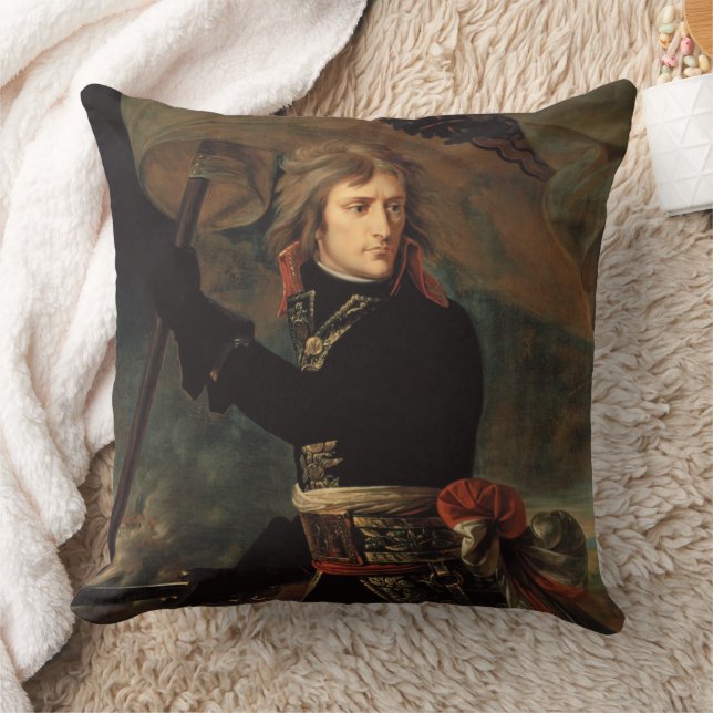 Napoleon Bonapartes samling vid slaget vid Arcole Kudde (Filt)