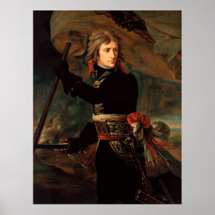 Napoleon Bonapartes samling vid slaget vid Arcole Poster
