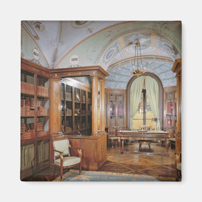 Napoleon Bonapartes studie, 1800 Magnet (Framsidan)