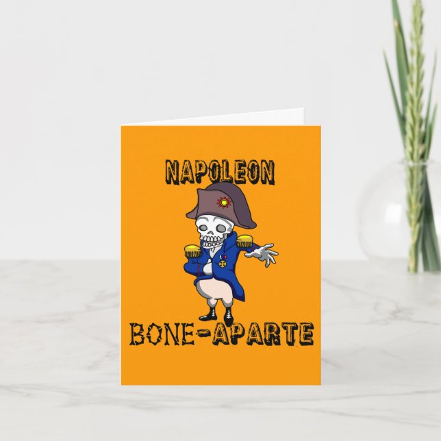 Napoleon Bone-aparte Kort (Framsida)