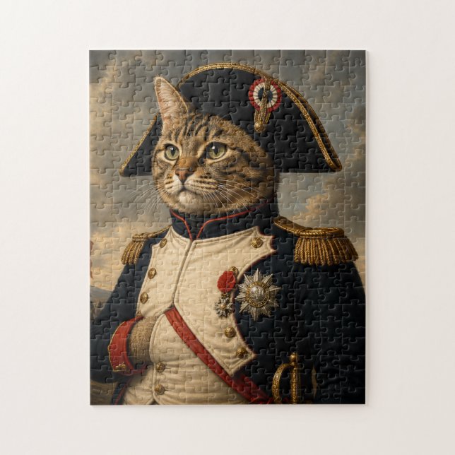 Napoleon Cat: Kejsarens jammer Pussel (Vertikal)