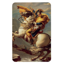 Napoleon Crossing the Alpernas-Jacques-Louis David