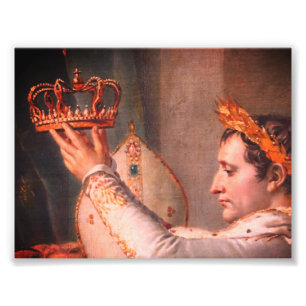 Napoleon Crowned Fototryck
