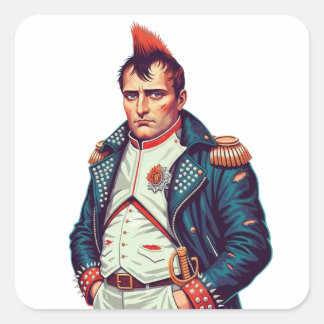 Napoléon décapsuleur fyrkantigt klistermärke