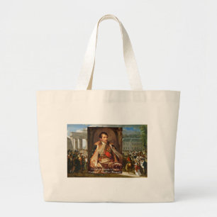 Napoleon "Dumhet Politik" Citat Gåvor T-shirts Etc Jumbo Tygkasse