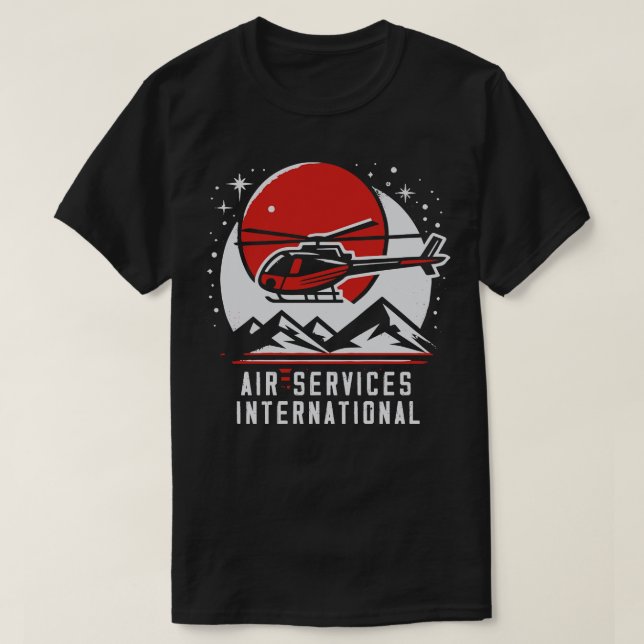 Napoleon Dynamite Luft Services 1 T Shirt (Design framsida)