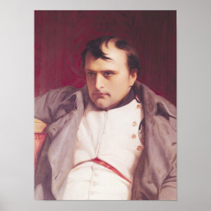 Napoleon efter hans abdikering poster