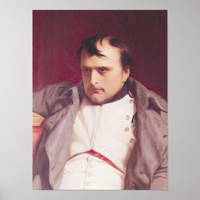 Napoleon efter hans avsägelse poster (Framsidan)