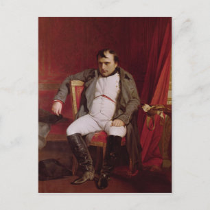 Napoleon efter hans avsägelse vykort