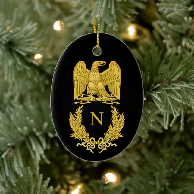 Napoleon Emblem Julgransprydnad Keramik (Träd)
