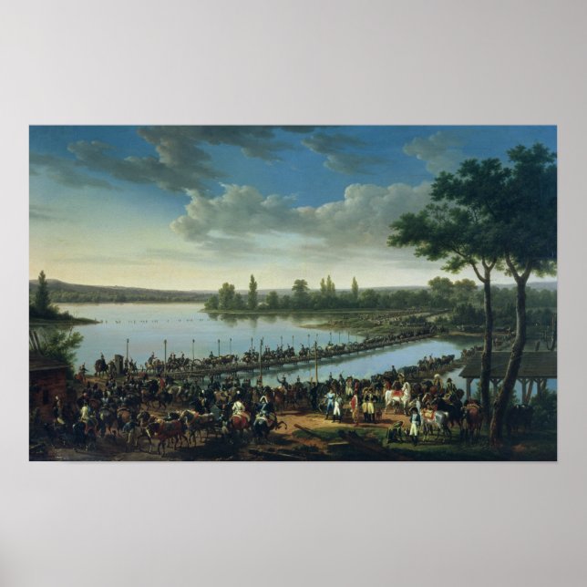 Napoleon före slaget vid Wagram Poster (Framsidan)