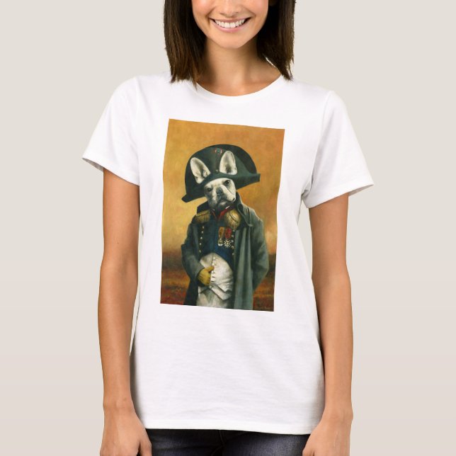 Napoleon Fransk Bulldog T-shirt (Framsida)