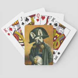 Napoleon Fransk Bulldog uppspelningskort Casinokort