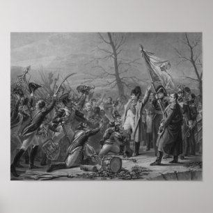 Napoleon går tillbaka från Elba Poster