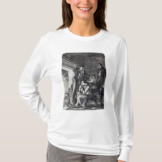 Napoleon grubbel vid avfyra t shirt (Framsida)