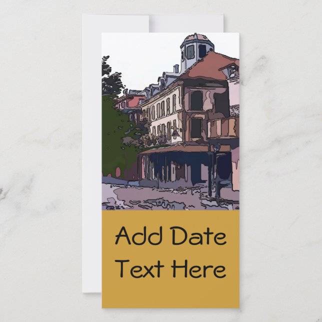 Napoleon House-inbjudan (Framsida)