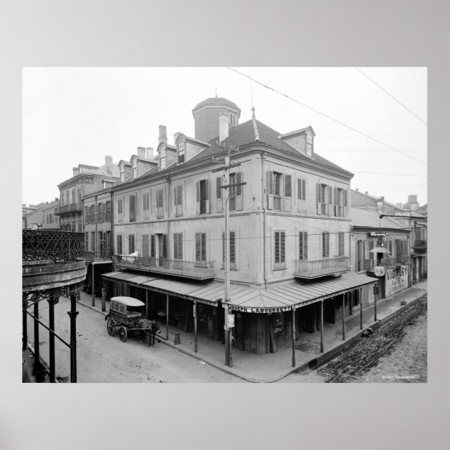 Napoleon House, New Orleans, Louisiana: ca 1900 Poster (Framsidan)