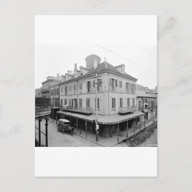 Napoleon House, New Orleans, tidigt 1900-talet Vykort (Framsida)