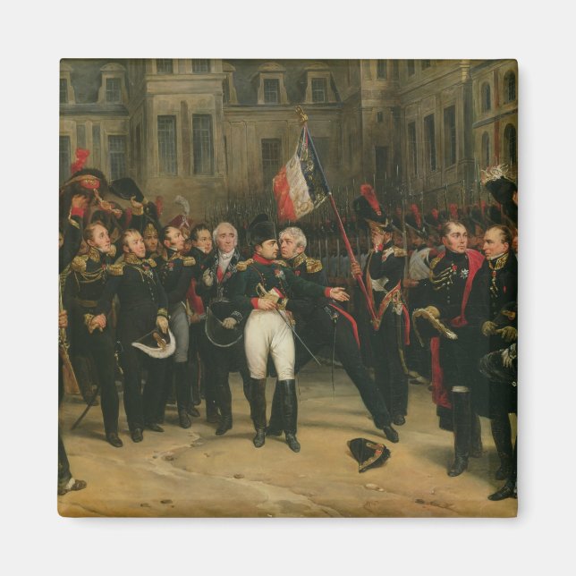 Napoleon I Bidding Farewell till Imperial Magnet (Framsidan)