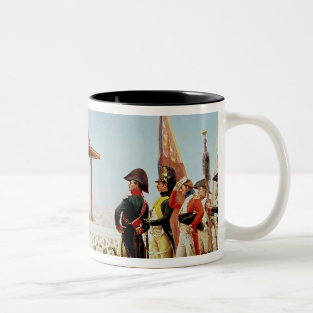 Napoleon i Cairo, 1798 Två-Tonad Mugg (Höger)