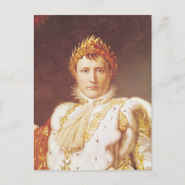 Napoleon I Coronation Robes, c.1804 Vykort (Framsida)