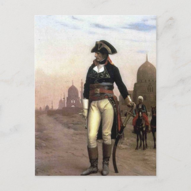 Napoleon i Egypten Vykort (Framsida)