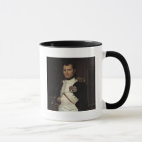 Napoleon i hans studie av Jacques Louis David
