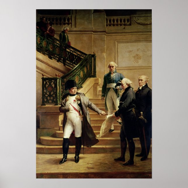 Napoleon I i Palais-Royalet Poster (Framsidan)