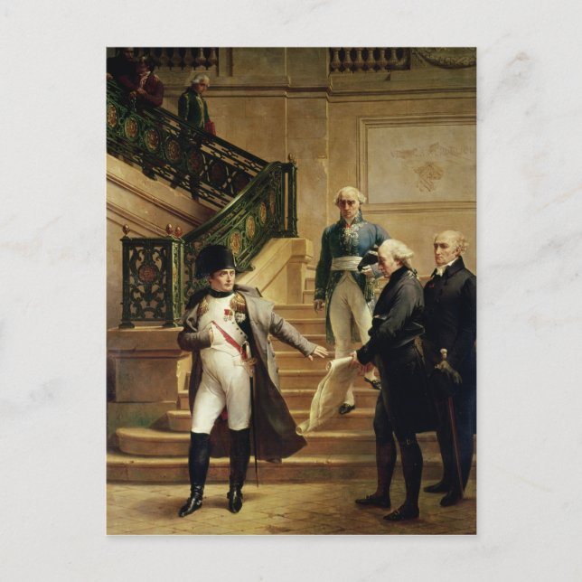 Napoleon I i Palais-Royalet Vykort (Framsida)