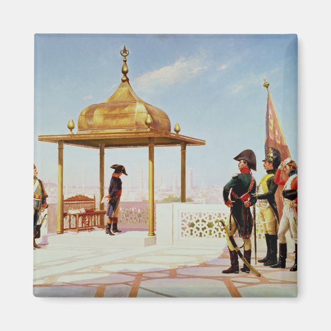 Napoleon i Kairo 1798 Magnet (Framsidan)