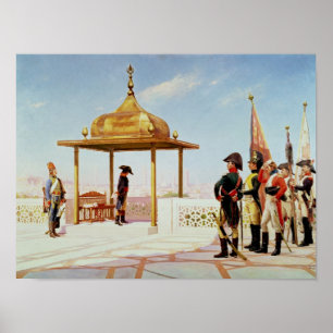 Napoleon i Kairo 1798 Poster