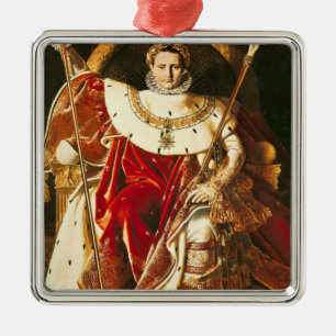 Napoleon I på Imperial Throne 1806 Julgransprydnad Metall