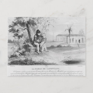 Napoleon I på ön St. Helena Vykort