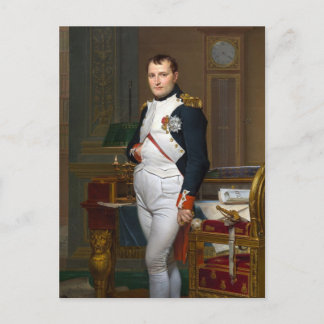 Napoleon i sin studie vykort