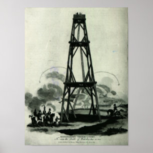 Napoleon i sitt observatorium poster